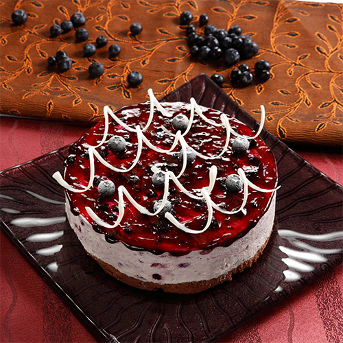 ★紫玉蓝莓  Blueberry  Mousse