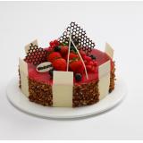 蓝莓慕斯 blueberry mousse