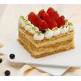 草莓拿破仑 strawberry napoleon cake